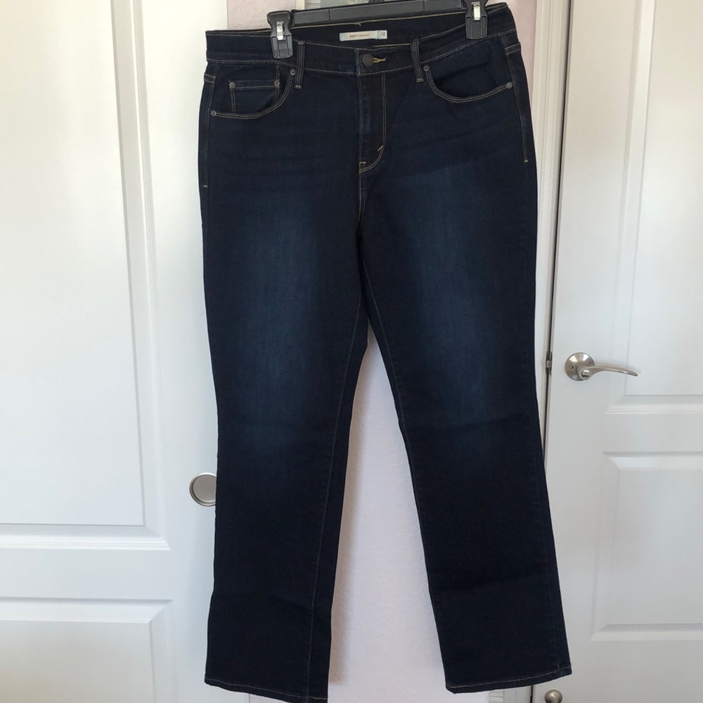 Levi’s 505 Dark Wash Straight Leg